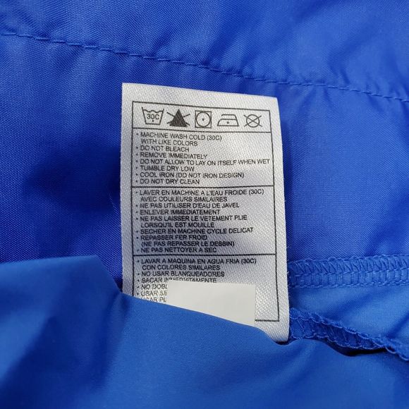 Nike Storm Fit Rain Jacket Brazilia Windbreaker Men's Large Royal Blue - Picture 15 of 16